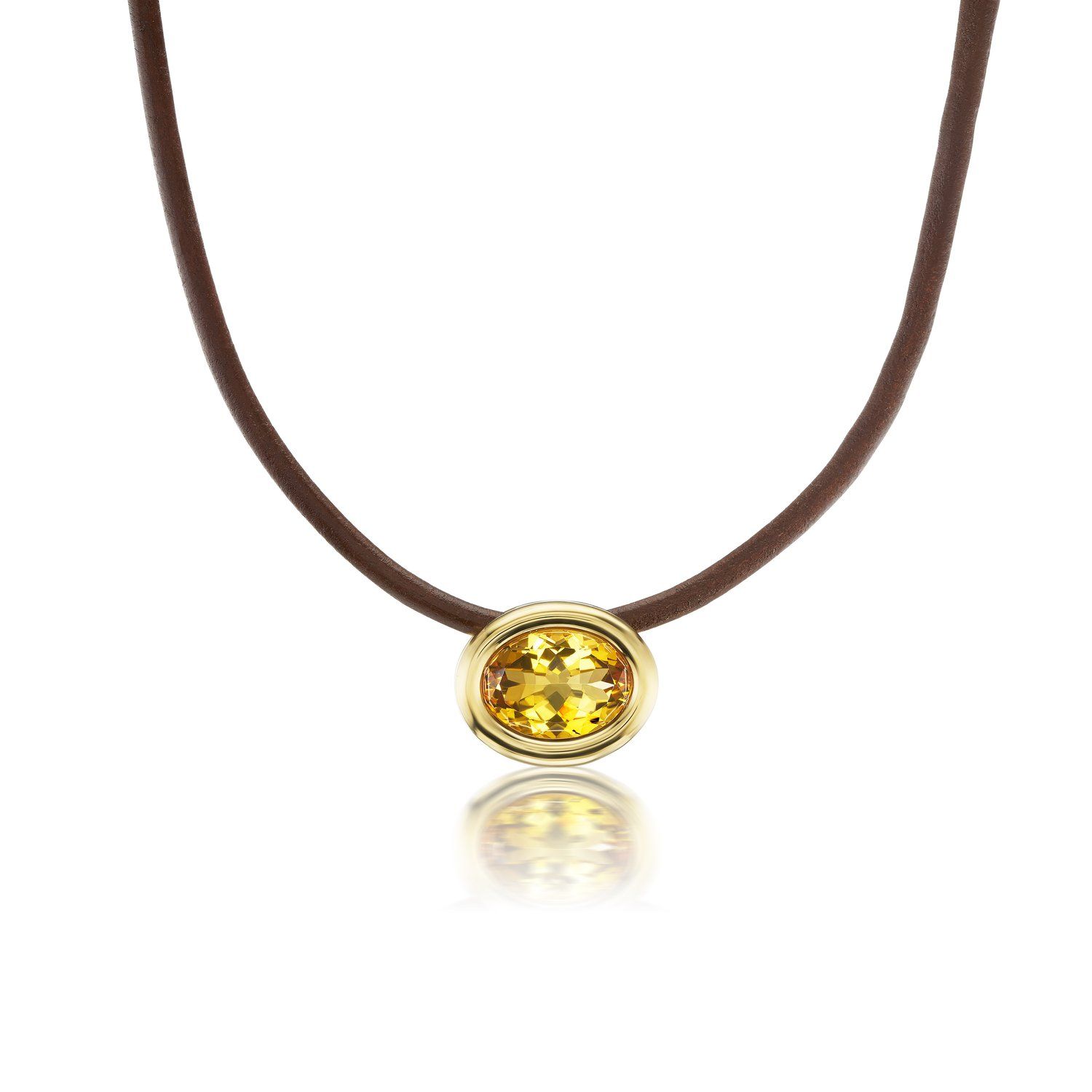 Scuba Choker | Citrine — Beck