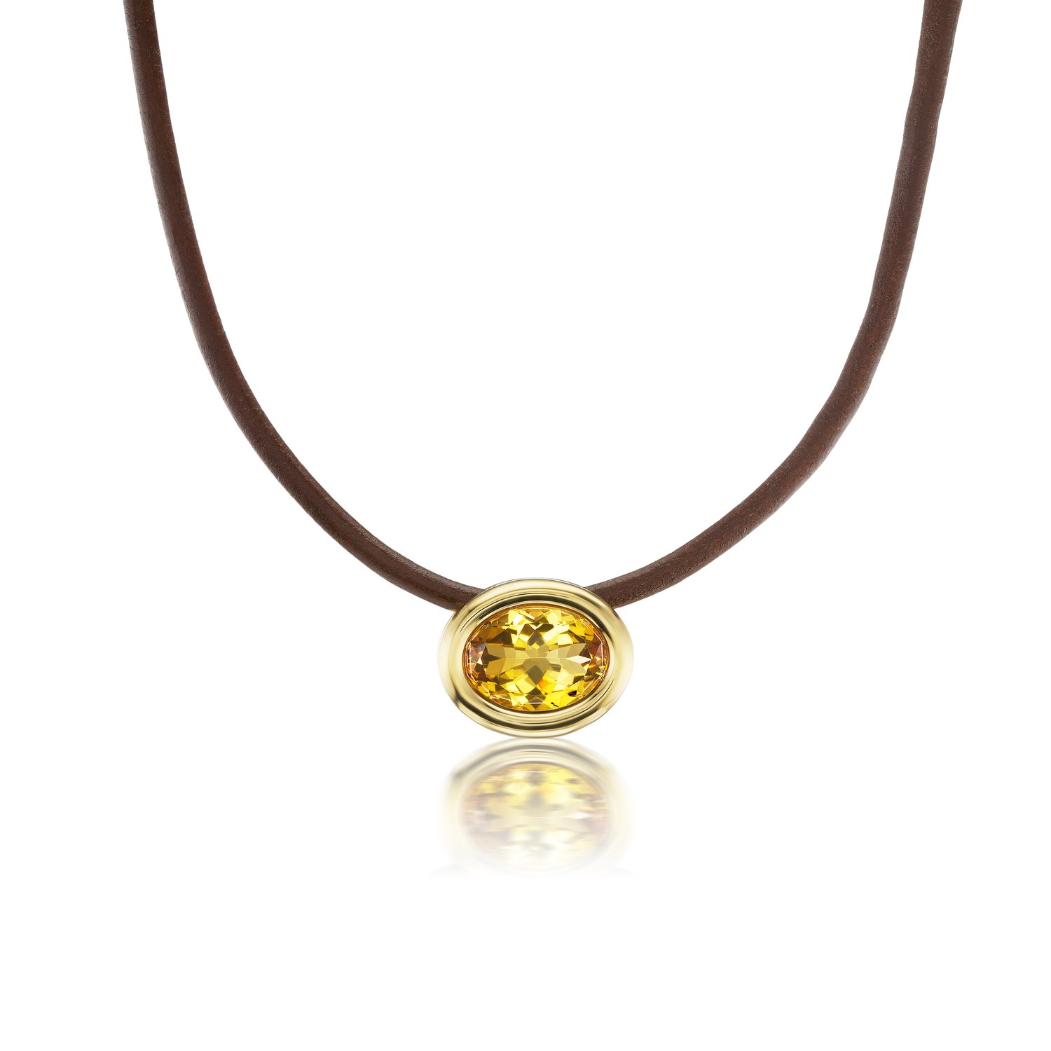 Scuba Choker | Citrine — Beck