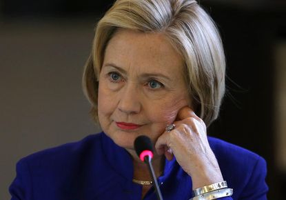 Poll: Hillary Clinton's lead over 2016 Republican hopefuls is slipping