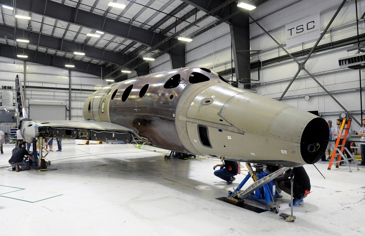 Virgin Galactic’s Second SpaceShipTwo Spaceliner 