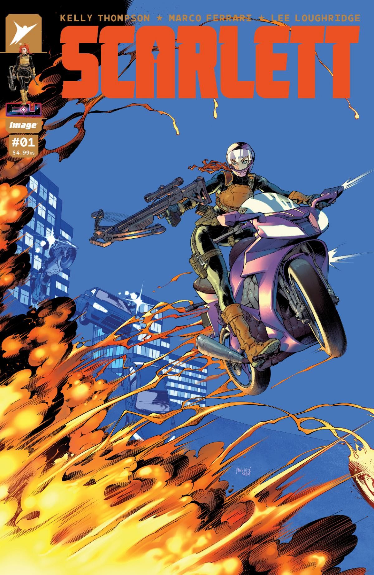 Scarlett #1 cover