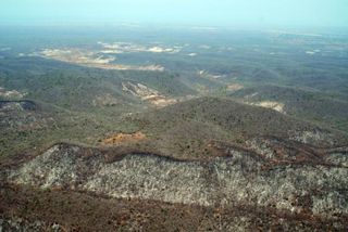 Madagascar's Ranobe Protected Area. Every year, large areas of its forests are felled for fuel. In the past, the region was home to mining operations digging for the area's rich mineral deposits.