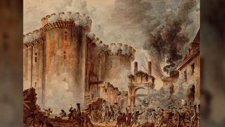 The Storming of the Bastille in July 1789