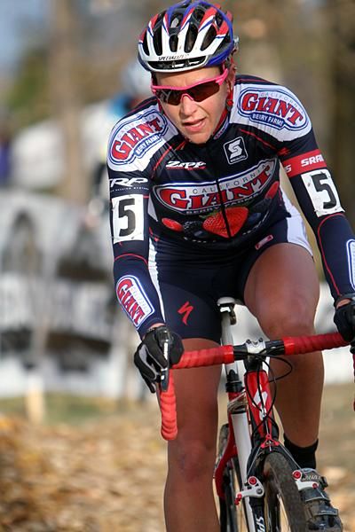 Cal Giant/Specialized rider Meredith Miller started strong and held on for second.
