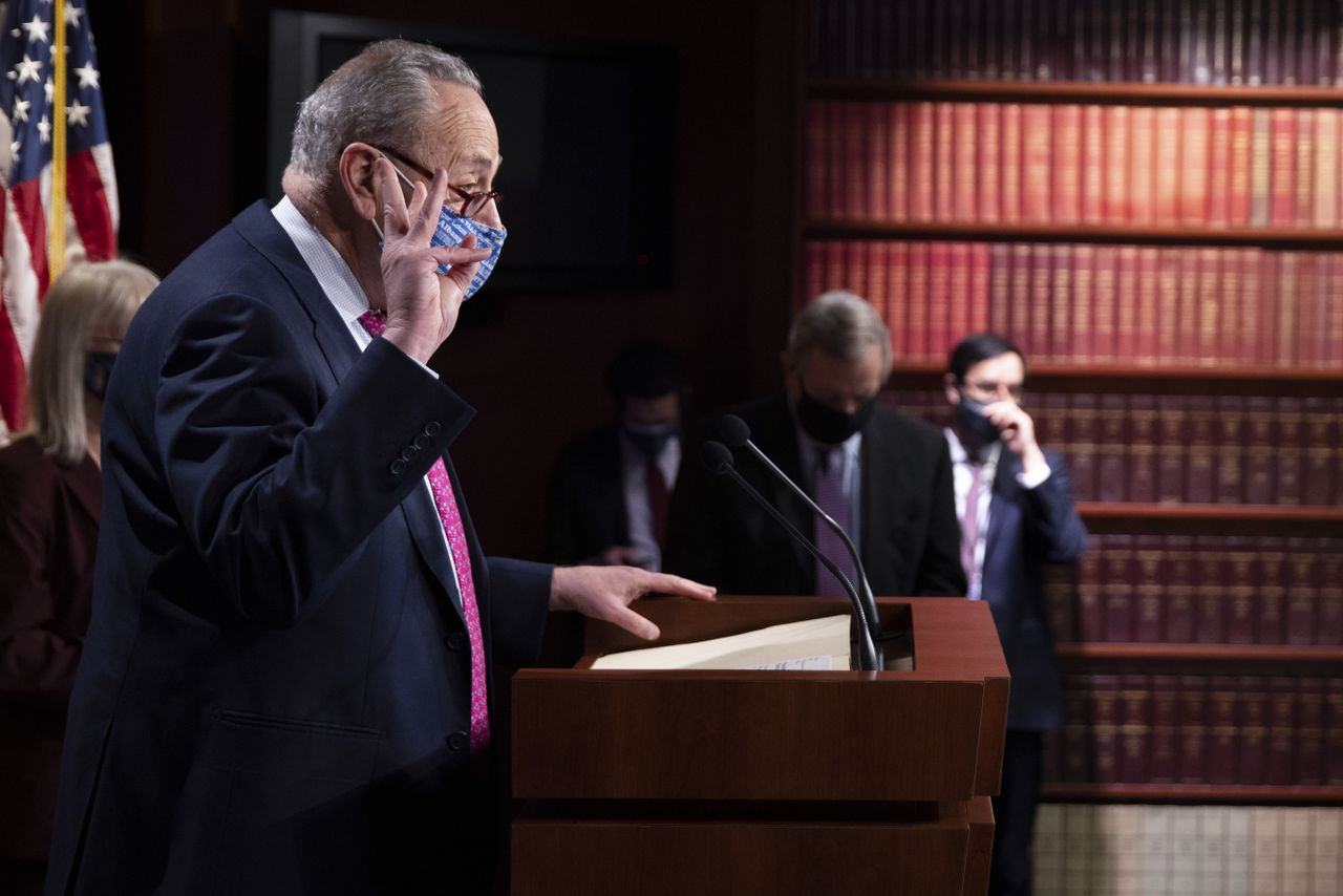 Chuck Schumer in Washington