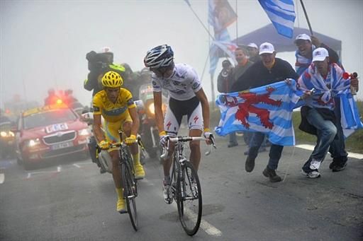 Ryder Hesjedal (Garmin-Transitions) finished fourth on the stage and climbed to eighth overall