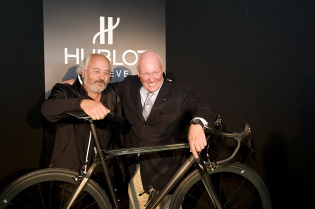 BMC owner Andy Rihs and Tag Heuer CEO Jean-Claude Biver