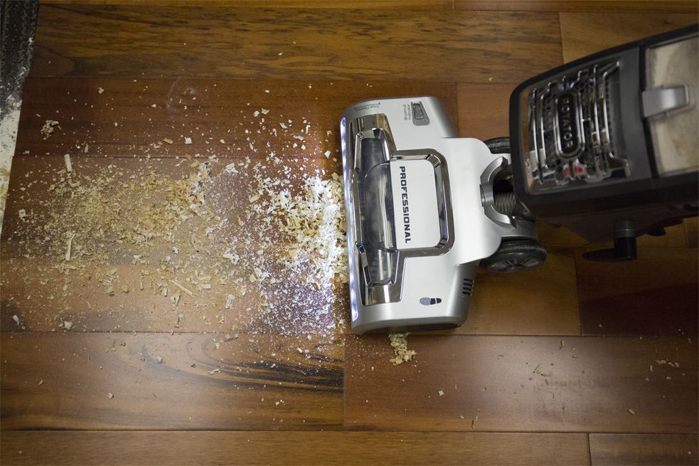 You can vacuum under furniture and hard-to-reach areas with the Lift-Away TruePet's long wand.