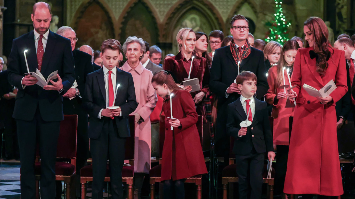 Members of the Royal Family attend the &quot;Together At Christmas&quot; Carol Service at Westminster Abbey