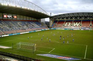 Wigan Athletic v Lincoln City – Sky Bet League One – DW Stadium
