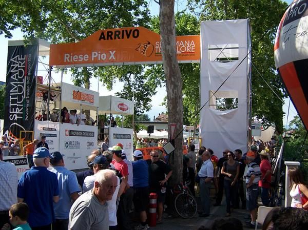 The town of Riese Pio X also hosted a stage of the Giro d'Italia in 2007.