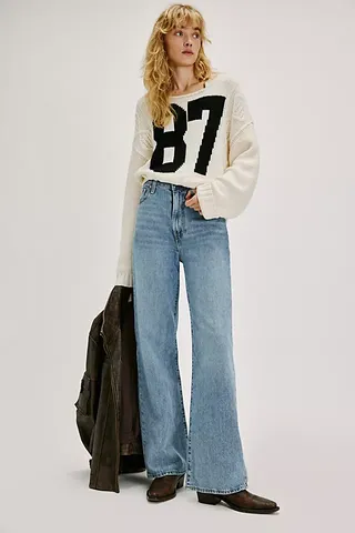 Levi's® Ribcage Wide-Leg Jeans