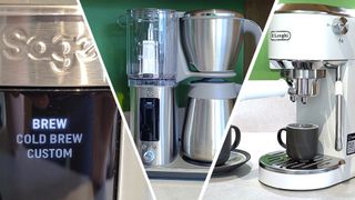Selection of coffee machines