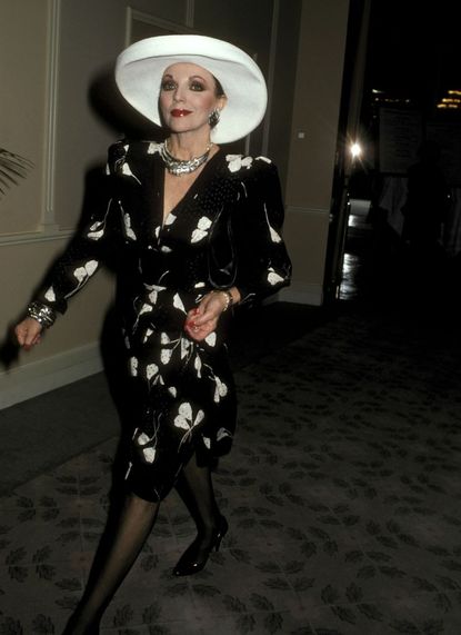 Joan Collins circa 1988