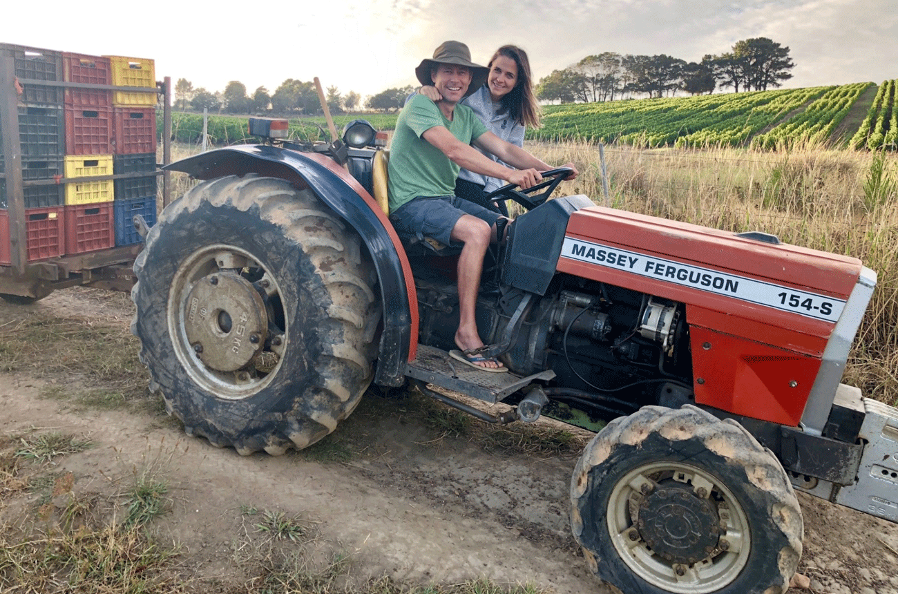 Hannes and Nathalia Storm of Storm Wines