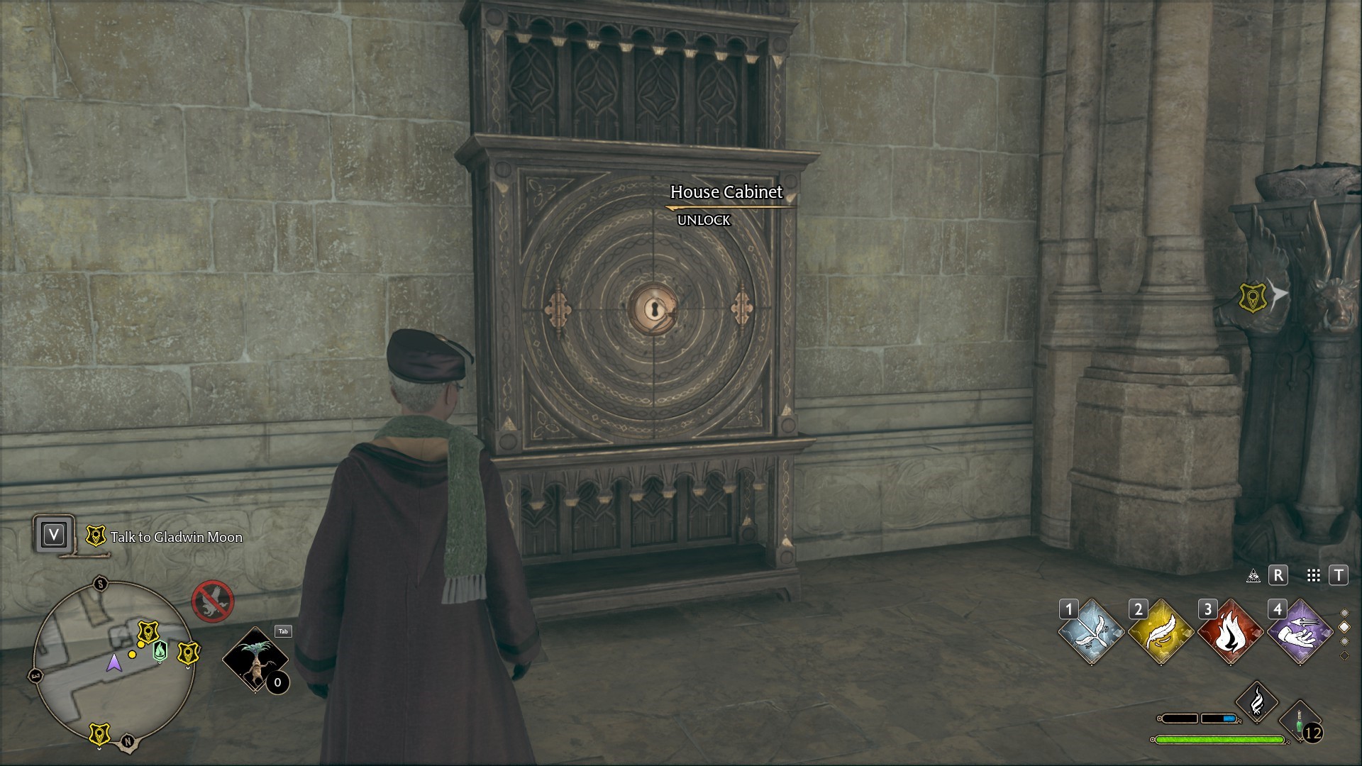 Hogwarts Legacy Daedalian Key location in Grand Staircase