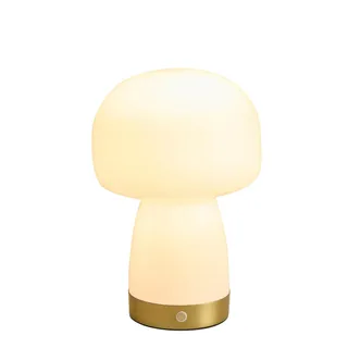 Enoki LED Rechargeable Wireless Lamp - White/Gold