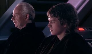 Star Wars: Revenge Of The Sith Palpatine and Anakin at the opera