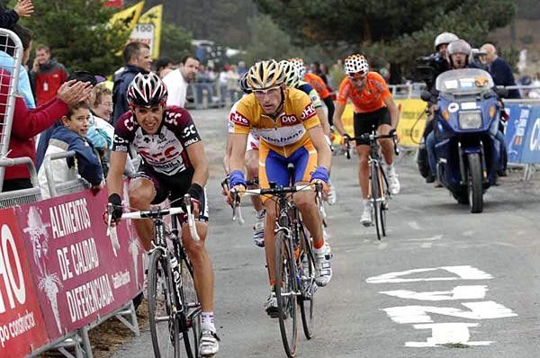 Denis Menchov (Rabobank) kept golden.