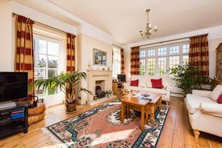 sitting room at Tolkien's house