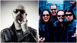 Judas Priest’s Rob Halford and Metallica