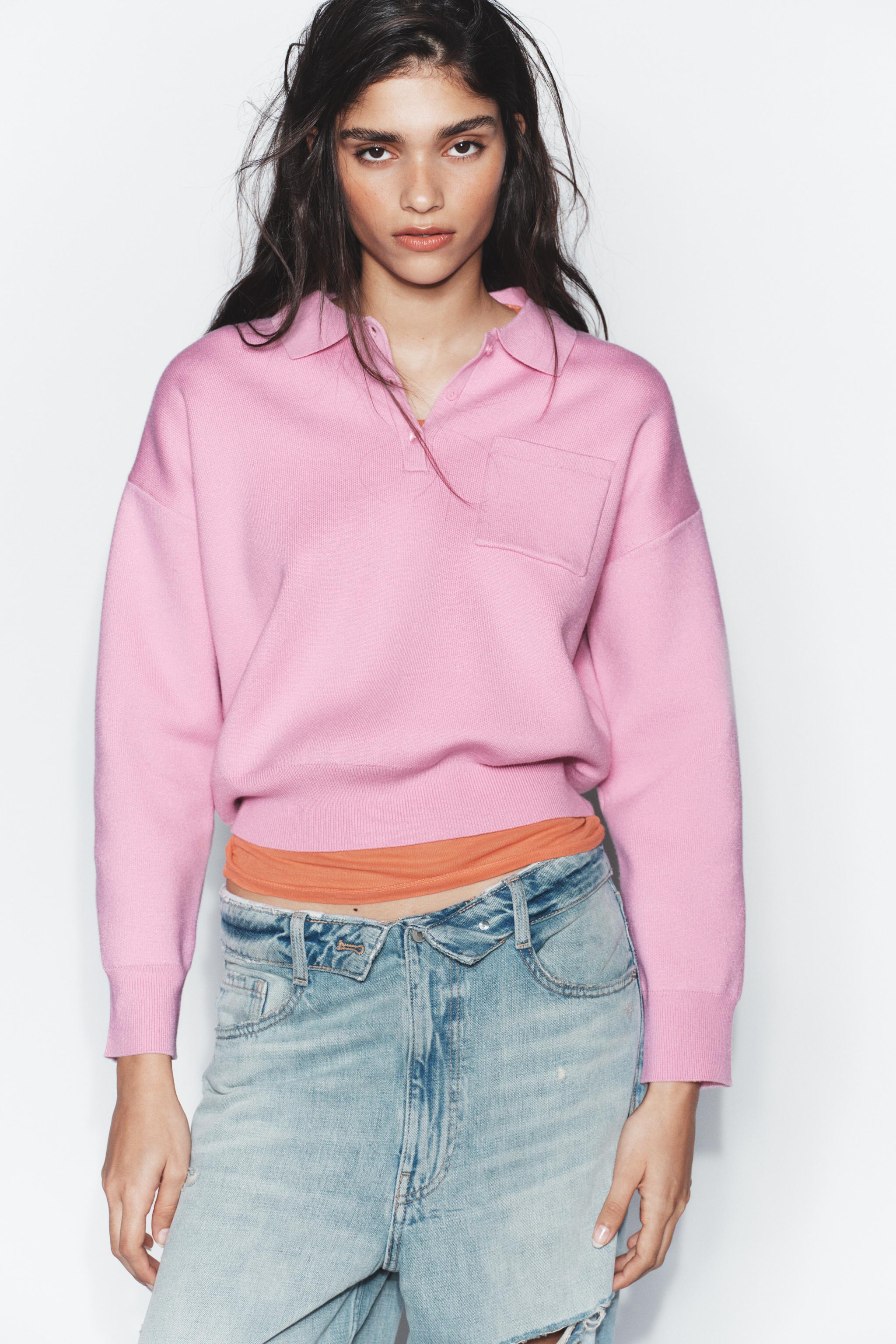 Pocket Knit Polo Shirt