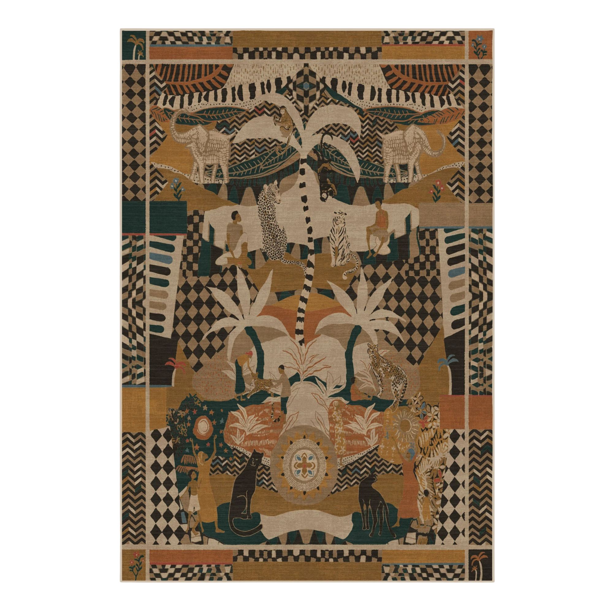 Ruggable, La Joie Natural Multicolour Flatwoven Rug