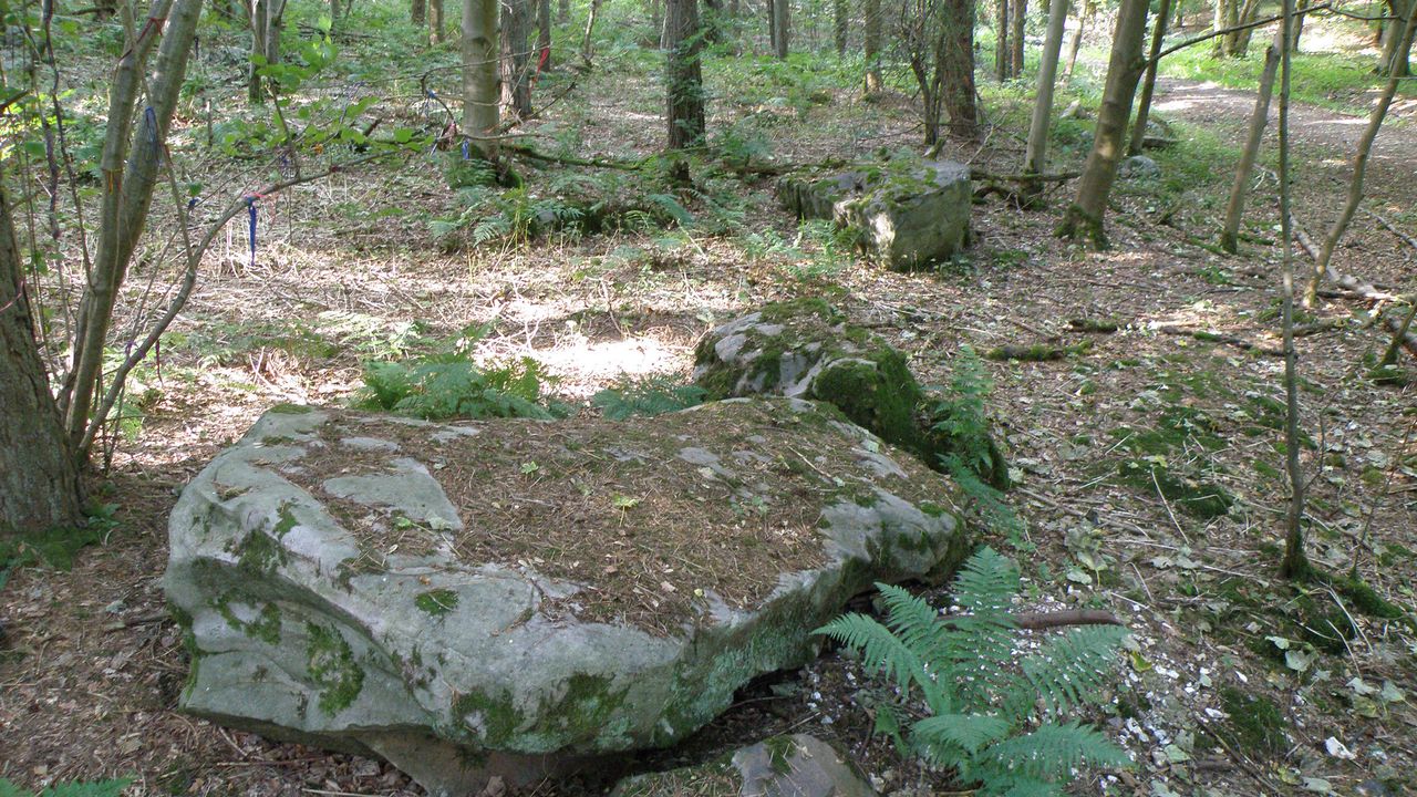 The research found that the drilled sarsen stone was quoted Neolithic times at West Woods in Wiltshire, about 15 miles from the Stonehenge monument on Salisbury Plain.