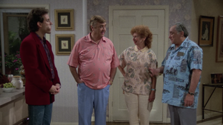 Jerry and his relatives in The Pen, one of the best seinfeld episodes
