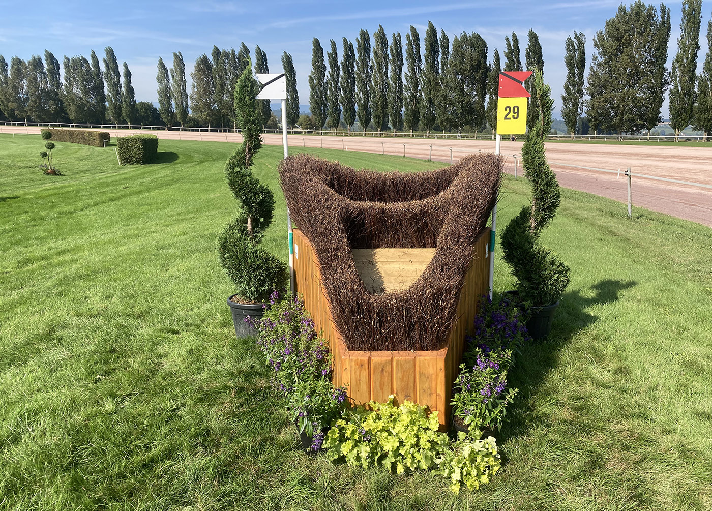 European Eventing Championships cross-country course 2021: fence 29
