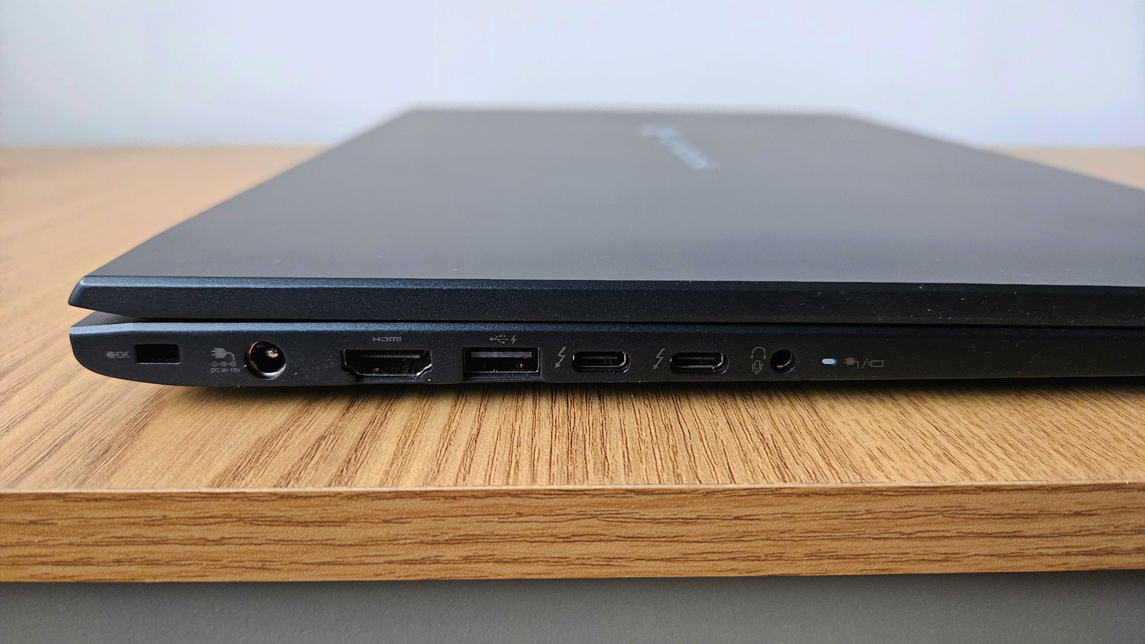 The Dynabook Tecra A65 M on a desk