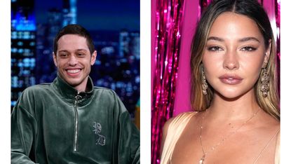 Pete Davidson and Madelyn Cline