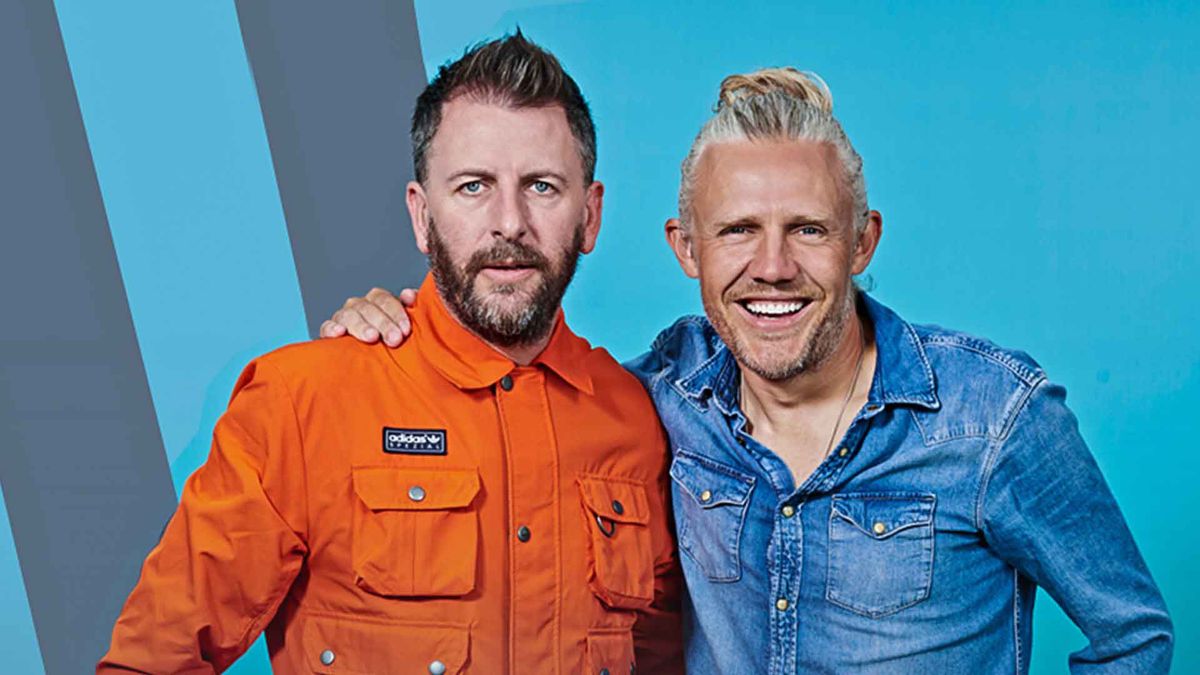 Soccer AM presenters John &quot;Fenners&quot; Fendley and Jimmy Bullard