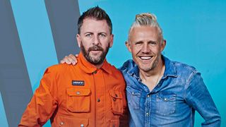 Soccer AM presenters John "Fenners" Fendley and Jimmy Bullard