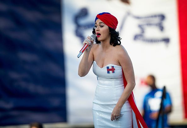 Katy Perry reportedly paid $70,000 for Hillary endorsement. 