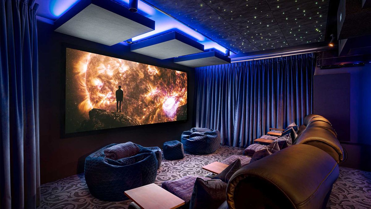 Aussie home theatre rooms: Dining room ditched for movie magic!