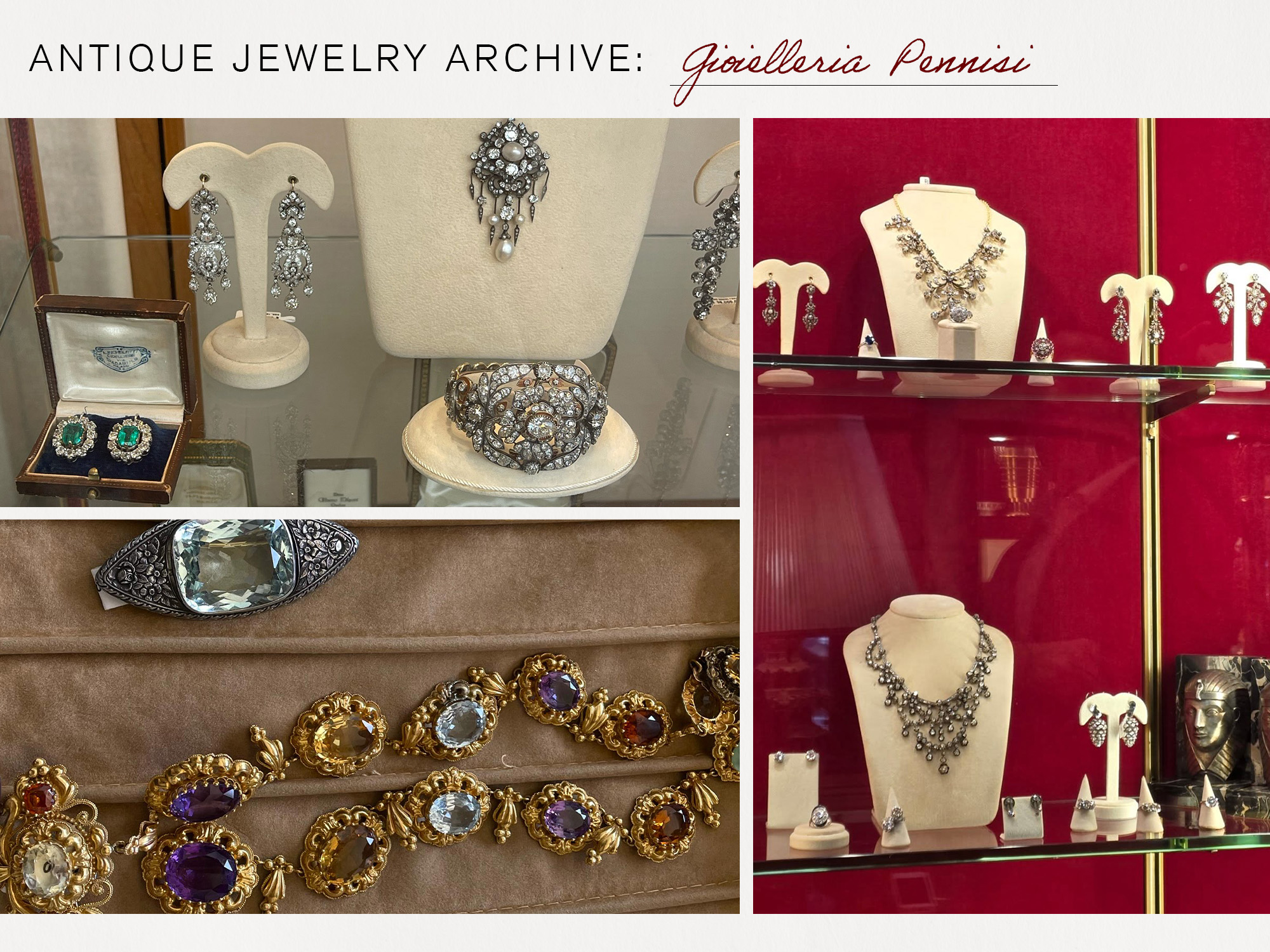 Gioielleria Pennisi in Milan.