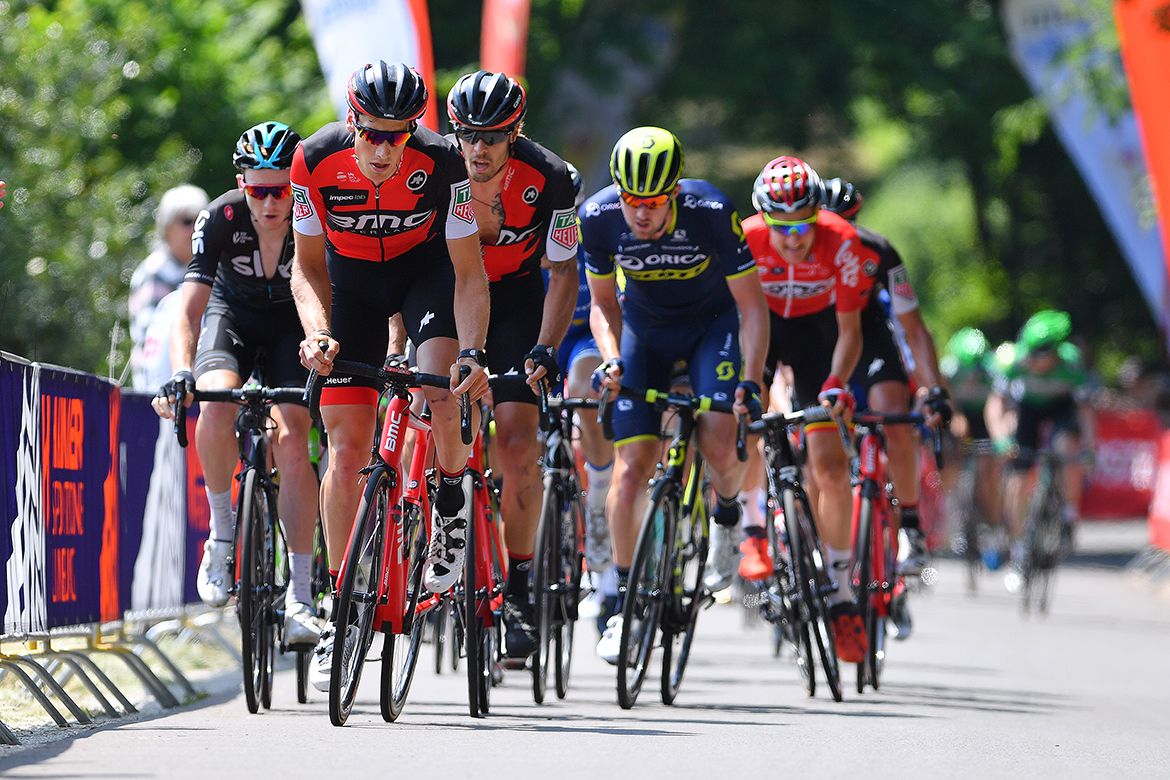 Tom Bohli and Daniel Oss (BMC)