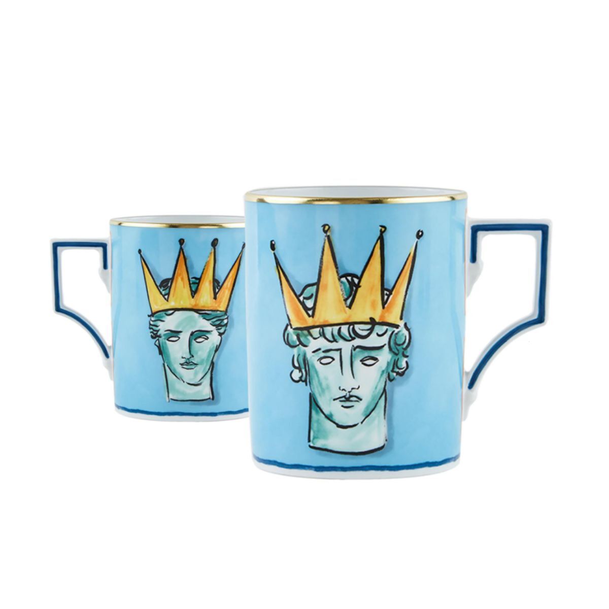 Il Viaggio Di Nettuno Blue Mug