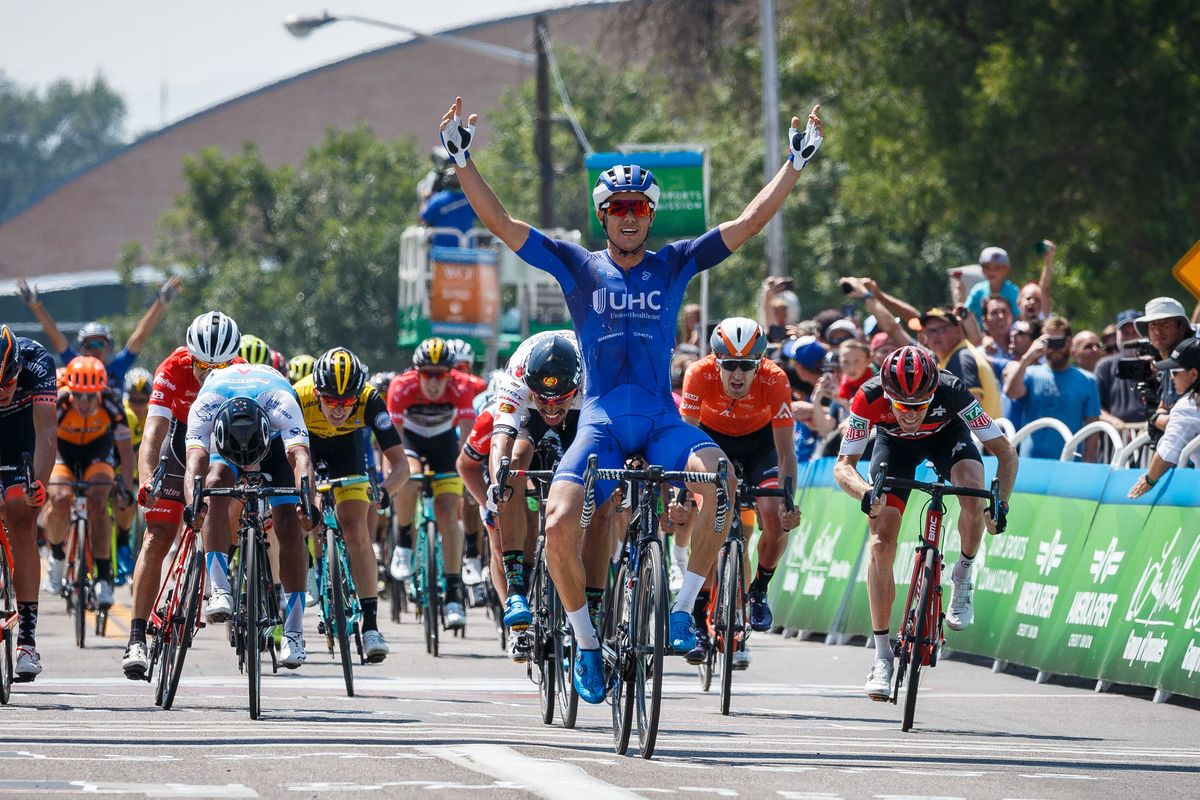 Travis McCabe (UnitedHealthcare) wins stage 1 at the 2018 Tour of Utah