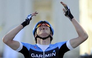 Sep Vanmarcke (Garmin-Barracuda) wins Omloop Het Nieuwsblad