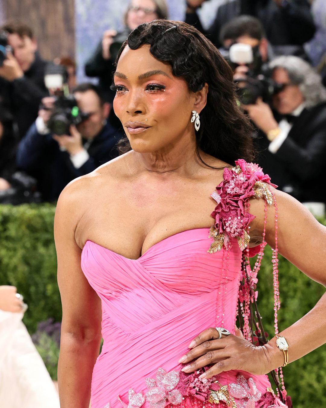 Angela Bassett attends the 2026 Met Gala celebrating "Costume Art" at the Metropolitan Museum of Art on May 04, 2026 in New York City.