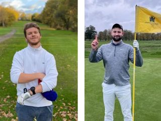 Meet James West (left) and Ollie Blackburn (right) the brains behind Springfield Golf.