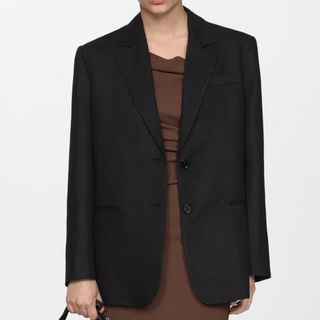 Mango Black Blazer