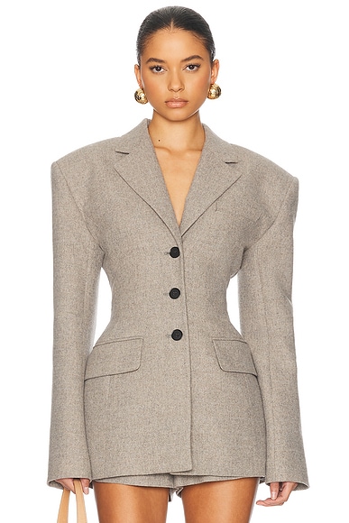 The Tweed S Curve Blazer