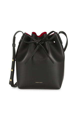 Best Bucket Bags| Mansur Gavriel Mini Leather Bucket Bag