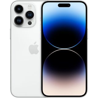 Render of the silver iPhone 14 Pro Max