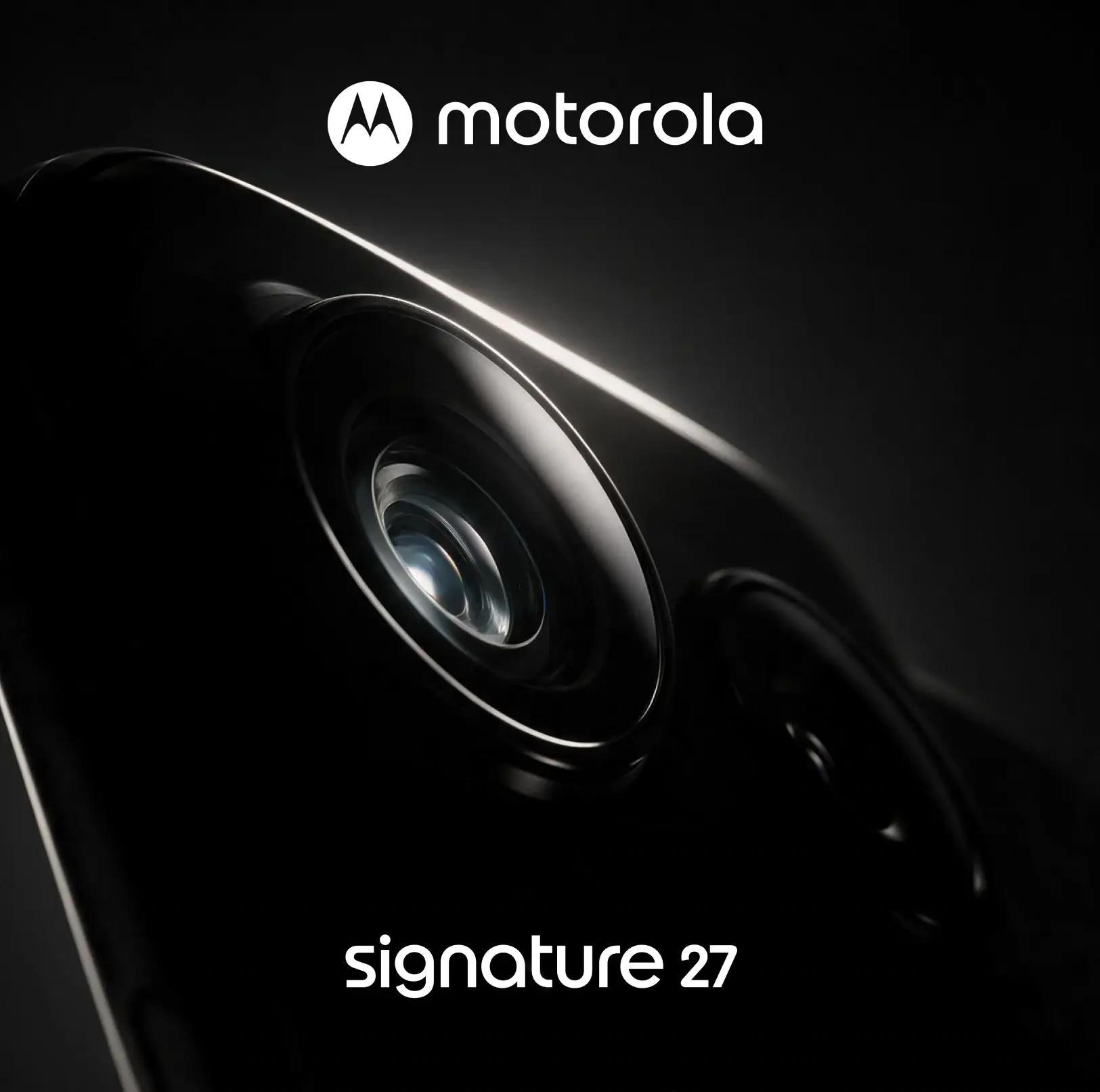 rear camera of the Motorola Signature 27