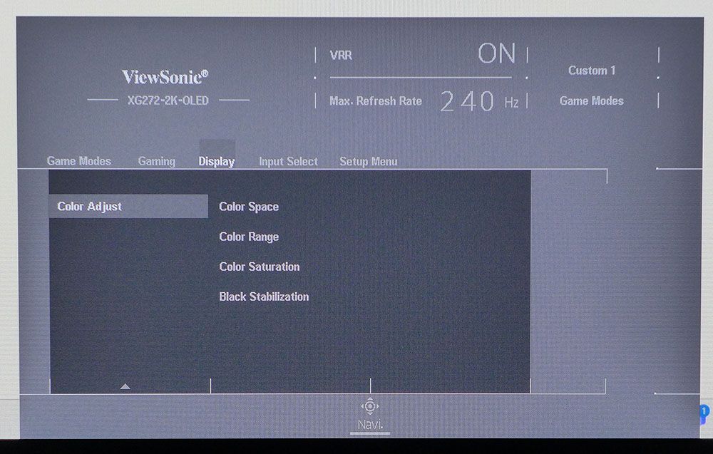 ViewSonic XG272-2K-OLED