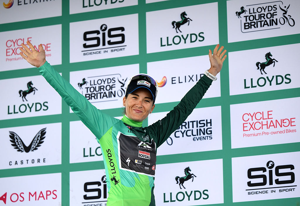 2025 Tour of Britain Women leader after stage 1 Kim Le Court